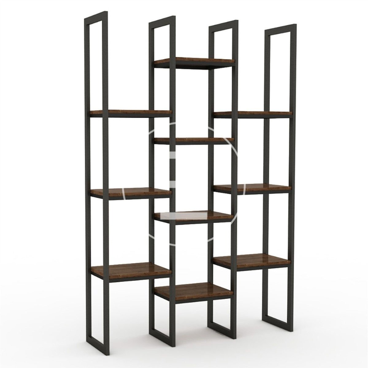 Stair Üçlü Teşhir Rafı