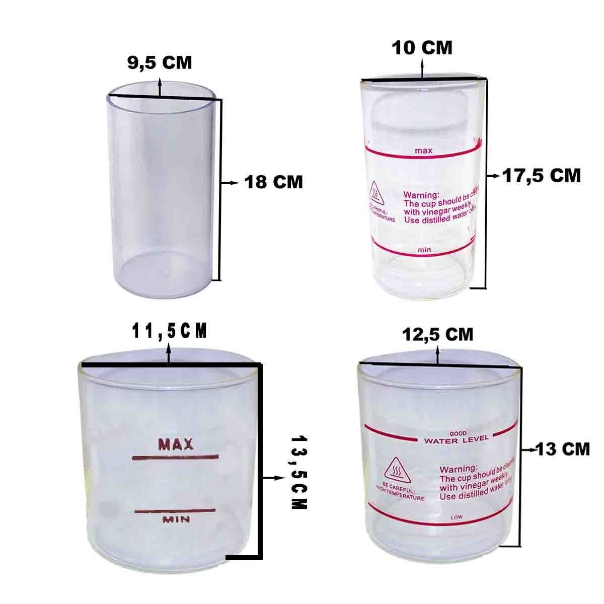 Cilt Bakım Cihazı Buhar Hazneleri