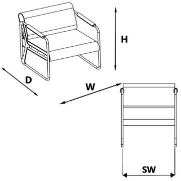 Tempo Tekli Bekleme Koltuğu Ply Sartor 200
