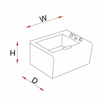 Spa Basin Gold Spa Pedikür Koltuğu