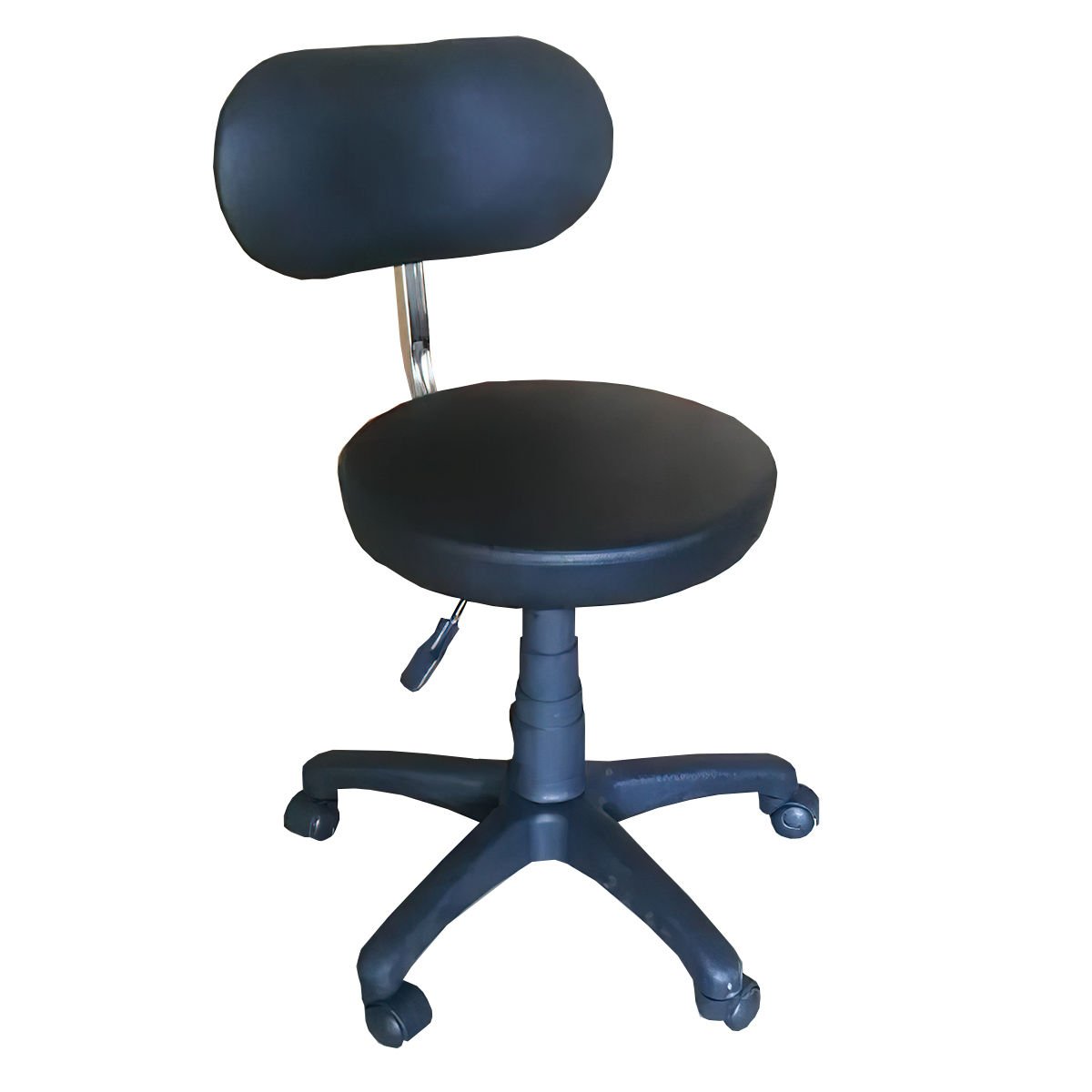 Plastik Ayaklı Arkalıklı Tabure E-740