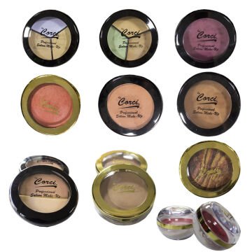 Makyaj Seti (33 Parça, Gül Kurusu Çantalı)