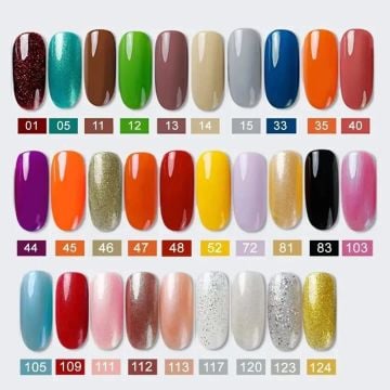 Petrix Kızılötesi Sensörlü Uv Led Kalıcı Oje Kurutucu 5 Adet Zambak Serisi Kalıcı Oje Hediyeli